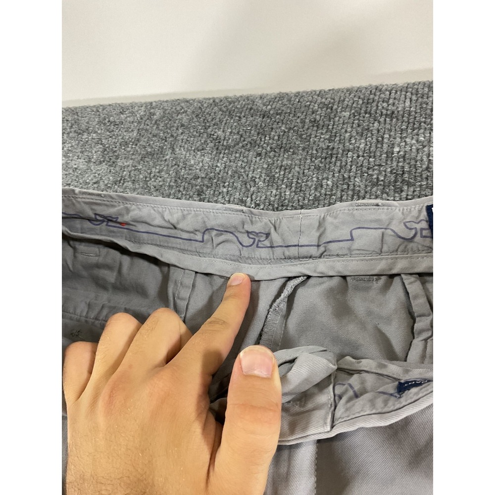 Vineyard Vines Men's 40x30 Gray Chino Pants Classic Fit Casual Preppy Golf Stret - Picture 8 of 13